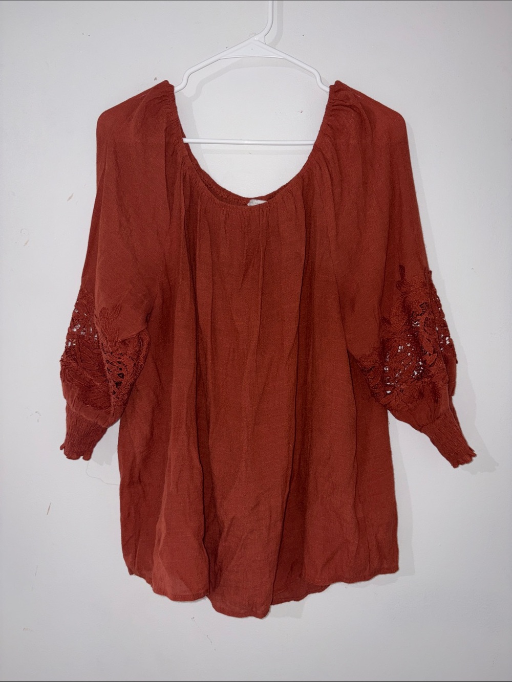 Burnt Orange Fall Top